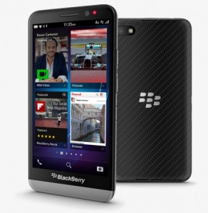 El Blackberry z30 es el más reciente lanzamiento de la empresa canadiense.