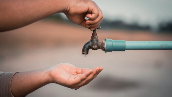 Agua escasez