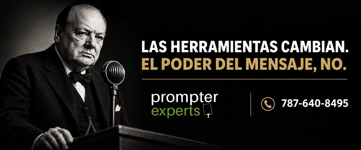 Prompter Experts – Las herramientas cambian, el poder del mensaje no
